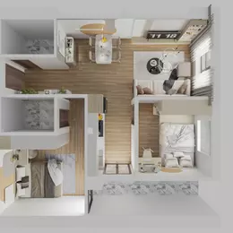 Chính chủ bán căn hộ 70m² view Hồ, full nội thất cao cấp tại tòa HH02A KĐT Thanh Hà Cienco 5