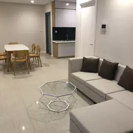 Gỏi hàng chuyên cho thuê căn hộ 2PN + 2WC, nội thất đầy đủ tại Đảo Kim Cương