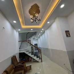Bán nhà Phường11 - Q.6, đường HẬU GIANG - 4 TẦNG MỚI ĐẸP - 58M2 - VIEW SÔNG -  6.6 Tỷ