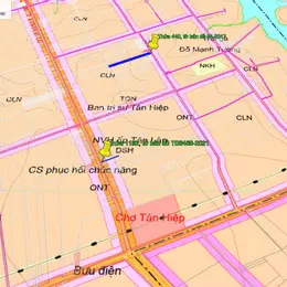 BÁN GẤP 7370M2 ĐẤT Ở THỔ CƯ MẶT TIỀN ĐT743, TÂN HIỆP, HỚN QUẢN, BÌNH PHƯỚC - CHỈ 4.5 TỶ - SỔ ĐỎ