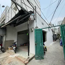 Cho thuê nhà Mặt Tiền đường Nhánh Lê Văn Thọ P11, Quận Gò Vấp_DT:4mx14m. Giá 15 triệu