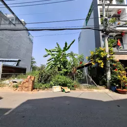 Lô đất 64M2 hẻm xe tải thông, Ngang 4, Đào Tông Nguyên khu nhà cao tầng đồng bộ, Chỉ 5.3tỷ.