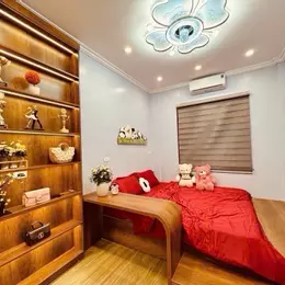Bán nhà mai động 4 tầng long lanh nội thất 5* lô góc ô tô tránh kinh doanh hoàng mai