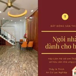 NHÀ BÁN – 4PN 73M2 - HẺM XE HƠI – NHỈNH 3 TỶ - NGUYỄN ẢNH THỦ - QUẬN 12