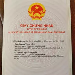 CHÍNH CHỦ CẦN BÁN NHANH MẢNH ĐẤT TẠI THÔN 3 - VẠN PHÚC - THANH TRÌ - HÀ NỘI