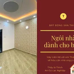Nhà Bán Chưa Tới 2.9 tỷ 2 Tầng 45m2 Hiệp Thành Quận 12