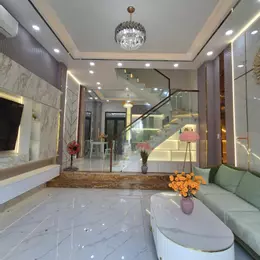 Nhà Phố hiện đại, 4 tầng, 50,7m2, ngay Chợ Phú Xuân, 1627 Huỳnh Tấn Phát, Phú Mỹ,