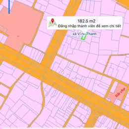 Bán đất Vĩnh Thanh, 182.5m2, có 75m2 thổ, cách Hùng Vương 100m – Giá 1.6tỷ