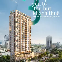 Bán căn hộ cao cấp Vista Residence, vị trí đắc địa trên tuyến đường huyết mạch Hải Châu-ĐN