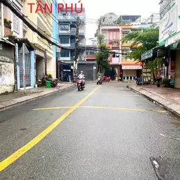 NHÀ GẦN ÂU CƠ QUẬN TÂN PHÚ  4,2 X 13, HXH TRÁNH,  5.X TỶ