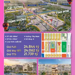 Chỉ từ 7 tỷ sở hữu ngay cặp đôi Penthouse mặt đất 80m siêu hot tại VIN CỔ LOA