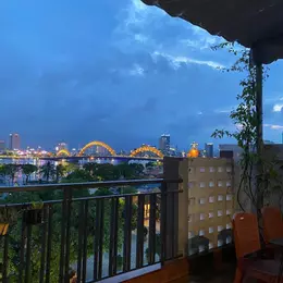 View trực diện cầu Rồng - Bán toà căn hộ đường Hà Thị Thân 6 tầng 111m2 giá nhỉnh 16 tỷ.