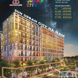 🔥 CHÍNH THỨC NHẬN BOOKING PHÂN KHU 1 SUN URBAN CITY HÀ NAM 🔥
--------------------------------
👉
