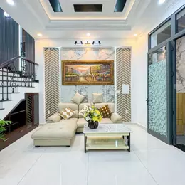 Mặt tiền hẻm kinh doanh, Nhà 4 Tầng, Tặng nội thất, 5x12, Sân Thượng, 165 Nguyễn Thị Thập, Tân Phú