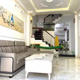 NHÀ BÁN PHẠM HỮU LẦU, QUẬN 7, 50M2, 3 TẦNG, HẺM XE HƠI, 6 TỶ