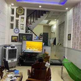 Bán nhà 1 trệt 2 lầu 4x16m giá 5 tỷ TL Đường 6m Hiệp Thành 01