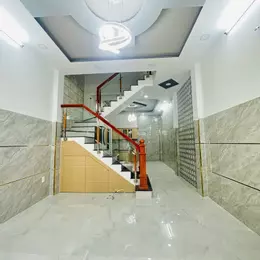 MẶT TIỀN KINH DOANH NGAY GÒ XOÀI, 50M2, 4 TẦNG 4PN GIÁ 6.1 TỶ