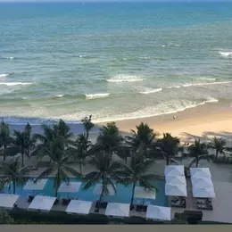 Căn hộ Duplex 2 tầng -Fusion Suites Đà Nẵng beach-View trực diện biển Mỹ Khê.-Giá chỉ 7,7 tỷ