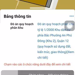Gấp Bán miếng đất (47x50) đường D3 Sông Sài Gòn vào 30m, An Phú Đông, Q12