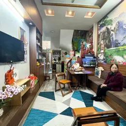 6.2 TỶ - NHÀ 5 TẦNG TÂN MAI, HOÀNG MAI - Ô TÔ ĐỖ CỔNG  - NHÀ  ĐẸP FULL NỘI THẤT Ở LUÔN