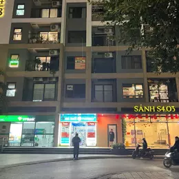 CHO THUÊ MẶT BẰNG KINH DOANH VINHOME SMART CITY SẢNH S403, 43M2 CHỈ 9 TRIỆU