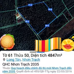Cơ Hội Đầu Tư Lý Tưởng Tại Huyện Nhơn Trạch, Đồng Nai!