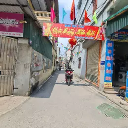 5 tỷ x tiểu học nhận nhà ở ngay tại Trâu Quỳ, Gia Lâm. Sổ 51m2 full thổ cư.