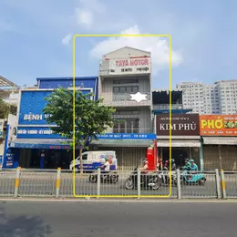 Cho thuê nhà Mặt tiền Lũy Bán Bích 124m2, 3Lầu - GẦN UBND QUẬN TÂN PHÚ