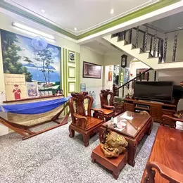 NHÀ 3 TẦNG BTCT 1 ĐỜI CHỦ CHƯA QUA ĐẦU TƯ - 3 BƯỚC RA MẶT TIỀN - BÌNH PHÚ TAM PHÚ - 85M2(N4 NỞ HẬU