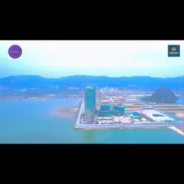 mặt biển Vân Đồn thuộc KĐT Du lịch và Bến cảng cao cấp Ao Tiên, huyện Vân Đồn, tỉnh Quảng Ninh