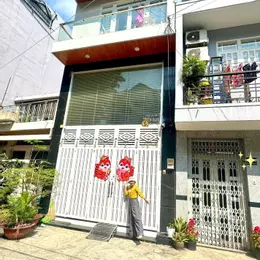BÁN NHÀ MẶT TIỀN 12M XE HƠI ĐẬU CỬA ĐƯỜNG BÊN VÂN ĐỒN QUẬN 4