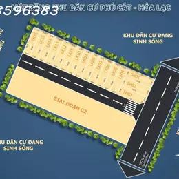Bán lô đất tại thôn 7 PHÚ CÁT - HÒA LẠC, Dt 100 m2 Full thổ cư