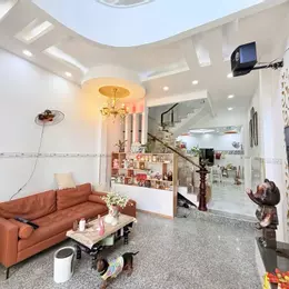 BÁN NHÀ 4 TẦNG BTCT– 60m2- SÁT MẶT TIỀN KÊNH TÂN HÓA–NHỈNH 6 TỶ