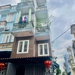 Nhà Phố 4 Tầng (4x13) Góc 2 Mặt Tiền Hẻm 7m Hiệp Thành 13, Q12 Giá Rẻ 4.89 tỷ