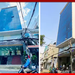 VĂN PHÒNG CHO THUÊ – NGAY SÂN BAY, 2 HẦM XE, SÀN TRỐNG SUỐT, GIÁ TỐT!