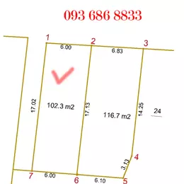 HÀ NỘI - MẶT ĐƯỜNG 8M - CHỈ CÒN LẠI 1 LÔ 102.3M2
