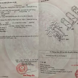 CHÍNH CHỦ CẦN BÁN NHÀ TẠI QUẬN 1 - TP HỒ CHÍ MINH