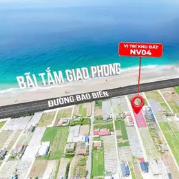 Chỉ từ nhỉnh 1ty Sở Hữu đất Quất Lâm - Nam ĐỊnh Săn Sổ đỏ View Biển