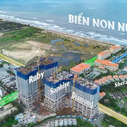BÁN CĂN HỘ 2 PHÒNG NGỦ ĐỘC QUYỀN VIEW CAO TẠI NEWTOWN DIAMOND – VỊ TRÍ VEN BIỂN ĐÀ NẴNG