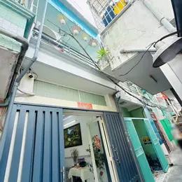 Nhà mới 1 lầu hẻm 90 Bông Sao P5Q8 (P.Bình Đông)