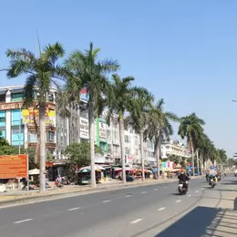 BÁN ĐẤT KĐT MỚI CÁCH PHÚ MỸ HƯNG 10 PHÚT - KV XÂY 4-5 TẦNG - 110m2  5x22m CHỈ NHỈNH 5 TỶ.