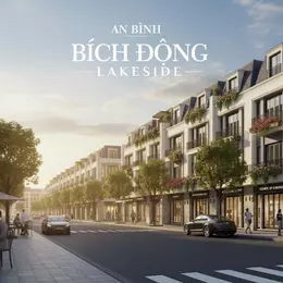 🔥 Bán liền kề Bích Động Lakeside 114M² -MT 6M - trục đường 19M - cách khu tiện ích lõi ~200M