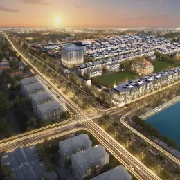 Shophouse liền kề Bích Động Lakeside – 68 triệu/m² – Trục 22m