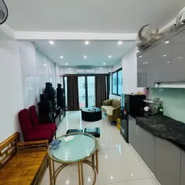 Nhỉnh 13t , 5 tầng thang máy,cách 1 nhà ra mặt phố Ngọc Lâm , cực hiếm nhà bán,dân xây Btct chắc