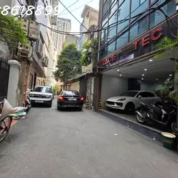 BÁN NHÀ PHÂN LÔ ĐẸP GIÁ HẠ CHÀO RẺ NHẤT DỊCH VỌNG - 105M x 6T, MT 4,7M -  Ô TÔ TRÁNH, CÓ GARA -