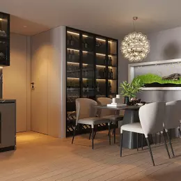 17.3.26.1 Bán căn 3 ngủ Golden Palm Lê Văn Lương, căn góc, kính vòm, nội thất sửa lại đẹp nhất