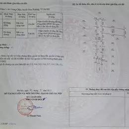 MẢNH ĐẤT 58.1M TẠI TRUNG CHÂU _ LIÊN MINH ( mới ) _ HÀ NỘI.