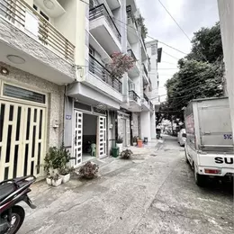 Bán Nhà Quang Trung P10 Gò Vấp 4 Tầng 80m Hẻm Xe Tải Gần BV Hồng Đức 8.3 Tỷ còn TL
