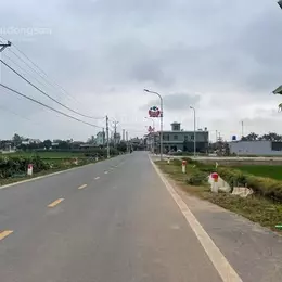 BÁN ĐẤT MẶT ĐƯỜNG TRỤC XÃ QUỲNH MỸ (NAY THUỘC QUỲNH PHỤ) VỊ TRÍ KINH DOANH TỐT