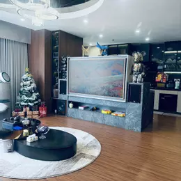 23.3.26.1 Bán căn 3 ngủ Golden Palm Lê Văn Lương dt 125m2 góc, kính cong, nội thất cực kỳ ấn